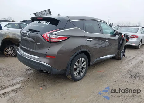 2016 Nissan Murano S z USA, uszkodzony, nr VIN 5N1AZ2MH7GN106234